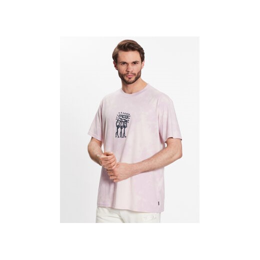 Billabong T-Shirt Together ABYZT01737 Różowy Regular Fit ze sklepu MODIVO w kategorii T-shirty męskie - zdjęcie 168558978