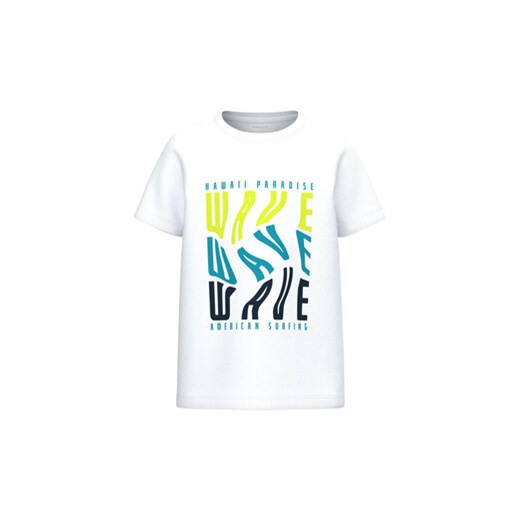 NAME IT T-Shirt 13216903 Biały Regular Fit ze sklepu MODIVO w kategorii T-shirty chłopięce - zdjęcie 168559356