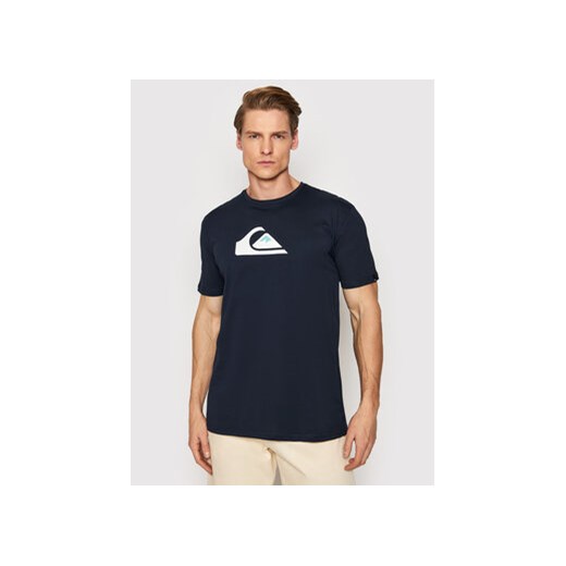 Quiksilver T-Shirt Comp EQYZT06534 Granatowy Regular Fit ze sklepu MODIVO w kategorii T-shirty męskie - zdjęcie 168559837