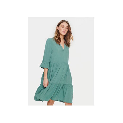 Saint Tropez Sukienka codzienna 30510220 Zielony Casual Fit ze sklepu MODIVO w kategorii Sukienki - zdjęcie 168560256
