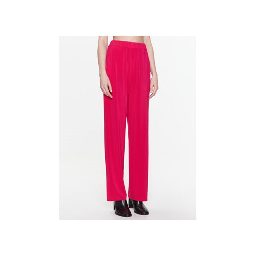 Max Mara Leisure Spodnie materiałowe Pontile 2337810536 Różowy Regular Fit ze sklepu MODIVO w kategorii Spodnie damskie - zdjęcie 168560738