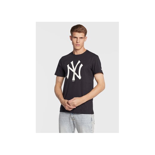 New Era T-Shirt New York Yankees 11204000 Granatowy Regular Fit ze sklepu MODIVO w kategorii T-shirty męskie - zdjęcie 168560938