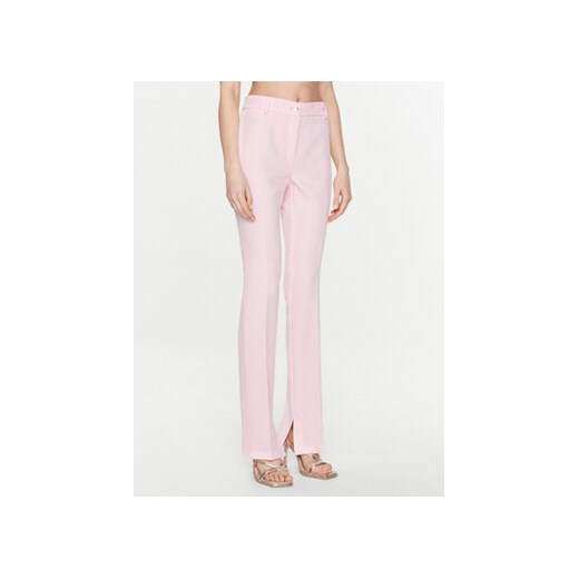 Blugirl Blumarine Spodnie materiałowe RA3032-T3359 Różowy Regular Fit ze sklepu MODIVO w kategorii Spodnie damskie - zdjęcie 168560955