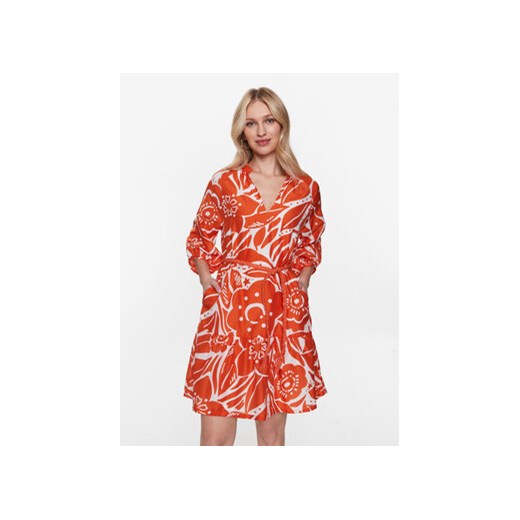 Marella Sukienka codzienna Kiens 2332211234 Pomarańczowy Regular Fit ze sklepu MODIVO w kategorii Sukienki - zdjęcie 168560996