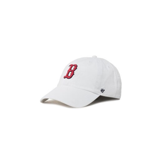 47 Brand Czapka z daszkiem Mlb Boston Red Sox B-RGW02GWS-WH Biały ze sklepu MODIVO w kategorii Czapki z daszkiem damskie - zdjęcie 168561098