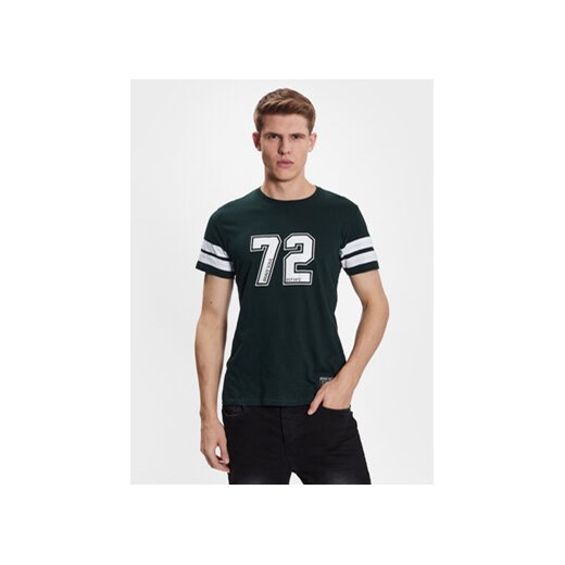 Brave Soul T-Shirt MTS-149ALFARO Zielony Regular Fit ze sklepu MODIVO w kategorii T-shirty męskie - zdjęcie 168561297