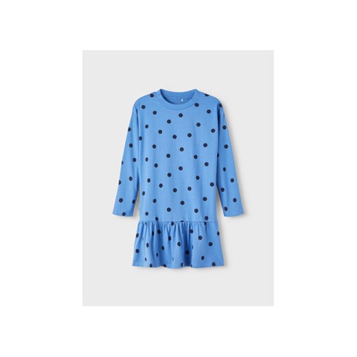 NAME IT Sukienka codzienna 13207859 Niebieski Regular Fit ze sklepu MODIVO w kategorii Sukienki niemowlęce - zdjęcie 168561325