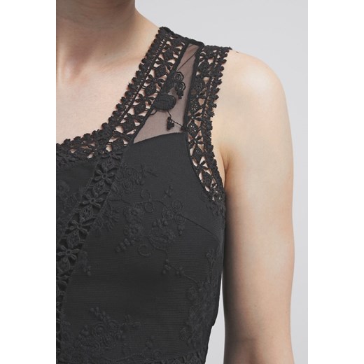 Vero Moda VMDURA Sukienka letnia black zalando  bez wzorów/nadruków