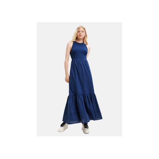 Desigual Sukienka codzienna 23SWVW84 Granatowy Regular Fit ze sklepu MODIVO w kategorii Sukienki - zdjęcie 168561497