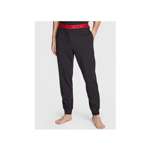 Hugo Spodnie piżamowe Linked 50480236 Czarny Regular Fit ze sklepu MODIVO w kategorii Piżamy męskie - zdjęcie 168561595