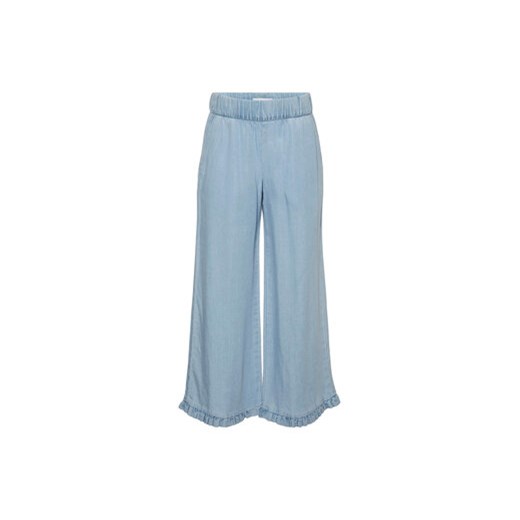 Vero Moda Girl Spodnie materiałowe 10283853 Niebieski Wide Leg ze sklepu MODIVO w kategorii Spodnie dziewczęce - zdjęcie 168561615
