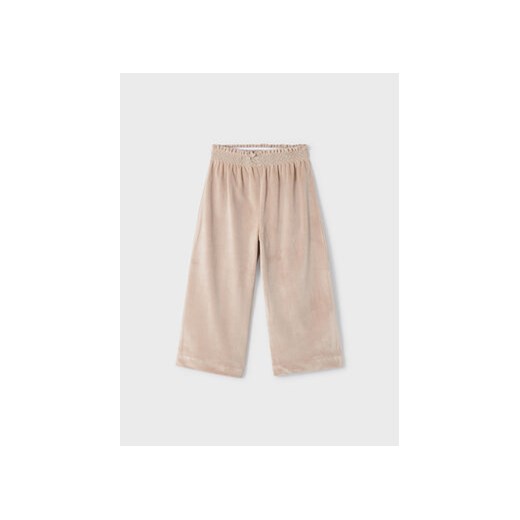 Mayoral Spodnie materiałowe 4.512 Beżowy Regular Fit ze sklepu MODIVO w kategorii Spodnie dziewczęce - zdjęcie 168561836