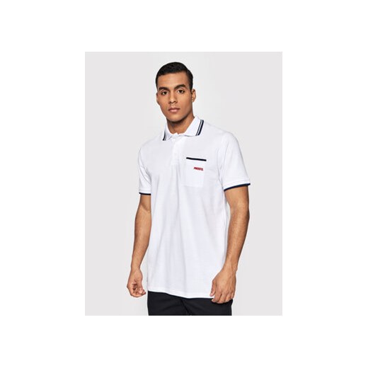 PROSTO. Polo KLASYK Mods 3013 Biały Regular Fit ze sklepu MODIVO w kategorii T-shirty męskie - zdjęcie 168562247