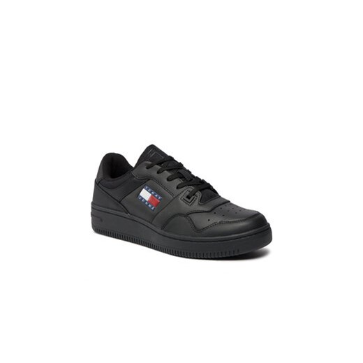 Tommy Jeans Sneakersy Tjm Retro Basket Ess EM0EM01395 Czarny Tommy Jeans 43 MODIVO