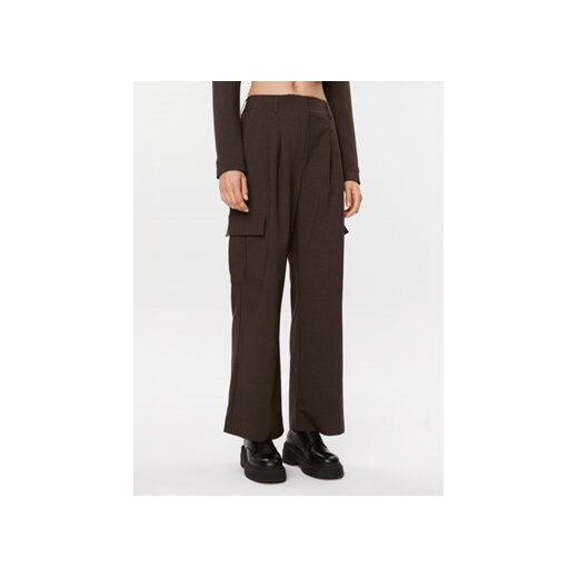 Herskind Spodnie materiałowe Louise 4905519 Brązowy Relaxed Fit ze sklepu MODIVO w kategorii Spodnie damskie - zdjęcie 168563075