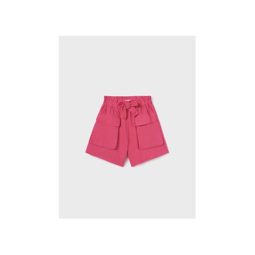 Mayoral Szorty materiałowe 6236 Różowy Regular Fit ze sklepu MODIVO w kategorii Spodenki dziewczęce - zdjęcie 168563357