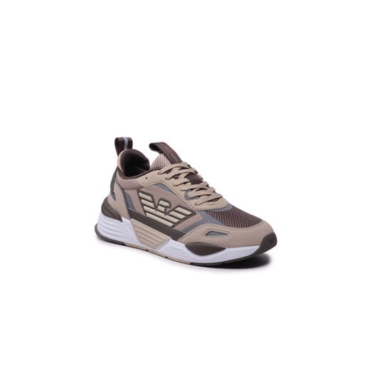 EA7 Emporio Armani Sneakersy X8X070 XK165 S310 Beżowy 44_23 MODIVO