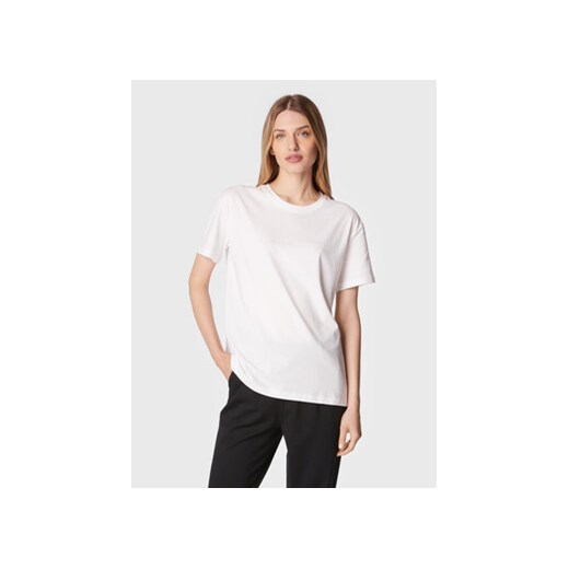 Moss Copenhagen T-Shirt Liv 15258 Biały Regular Fit ze sklepu MODIVO w kategorii Bluzki damskie - zdjęcie 168563426