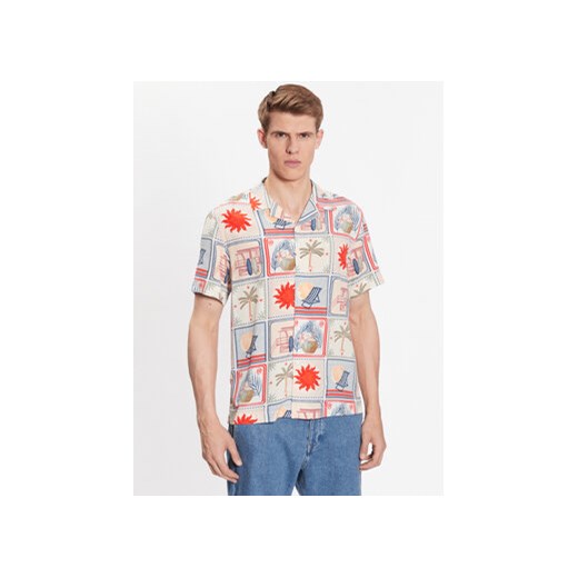 United Colors Of Benetton Koszula 5T17UQ00K Kolorowy Regular Fit ze sklepu MODIVO w kategorii T-shirty męskie - zdjęcie 168564029