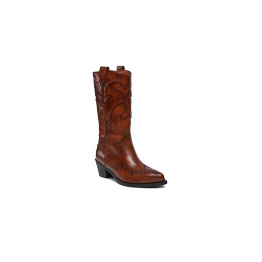 Bronx Botki Western 47515-H Brązowy Bronx 37 MODIVO