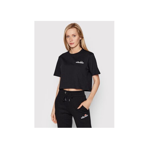 Ellesse T-Shirt Claudine SGM146260 Czarny Regular Fit ze sklepu MODIVO w kategorii Bluzki damskie - zdjęcie 168564265