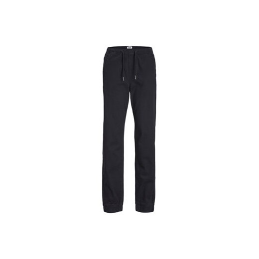 Jack&Jones Junior Spodnie dresowe 12236801 Czarny Comfort Fit ze sklepu MODIVO w kategorii Spodnie chłopięce - zdjęcie 168564408