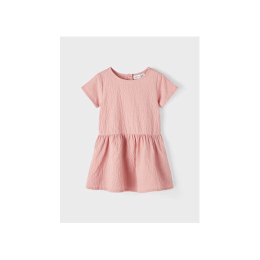 NAME IT Sukienka 13216753 Różowy Regular Fit ze sklepu MODIVO w kategorii Sukienki niemowlęce - zdjęcie 168564538