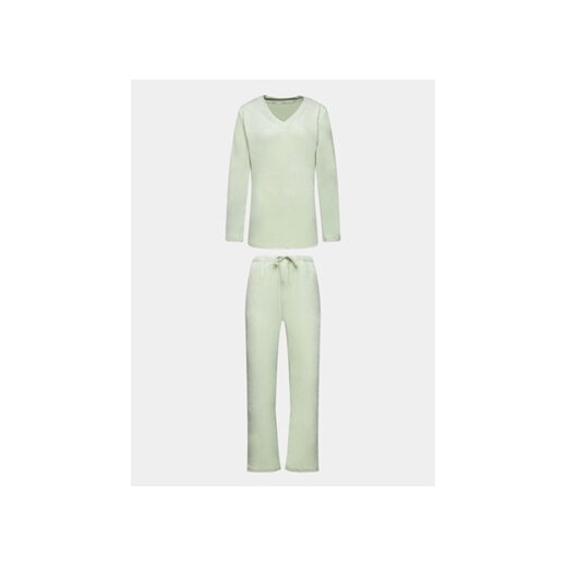 Selmark Piżama Polar Soft P6273 Zielony Regular Fit ze sklepu MODIVO w kategorii Piżamy damskie - zdjęcie 168564676