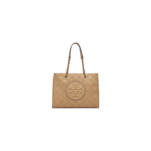 Tory Burch Torebka Fleming Soft Chain Tote 152337 Beżowy Tory Burch uniwersalny MODIVO