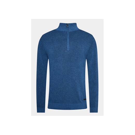 Pierre Cardin Sweter 50612/000/5041 Niebieski Regular Fit ze sklepu MODIVO w kategorii Swetry męskie - zdjęcie 168565445