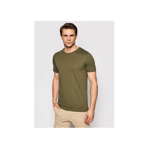 Jack&Jones T-Shirt Orrganic Basic 12156101 Zielony Slim Fit ze sklepu MODIVO w kategorii T-shirty męskie - zdjęcie 168565558
