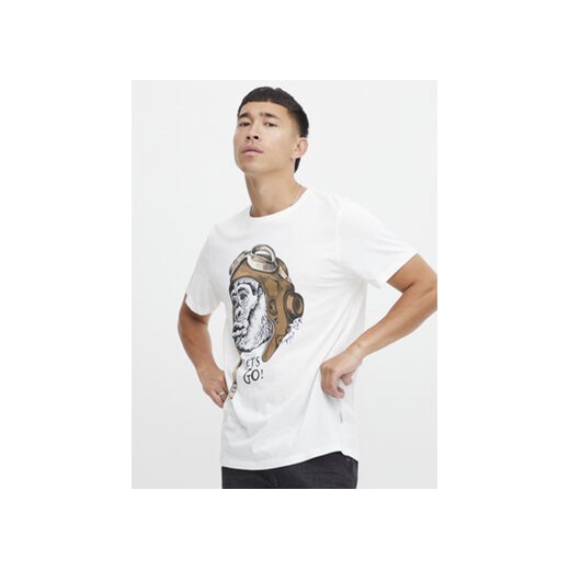 Blend T-Shirt 20716190 Biały Regular Fit S okazja MODIVO