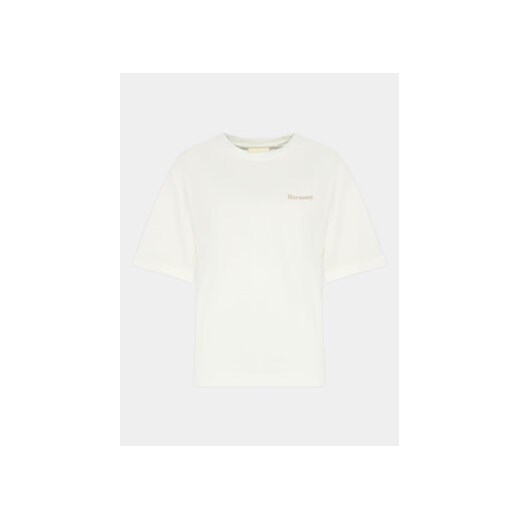 Outhorn T-Shirt OTHAW23TTSHF0920 Biały Regular Fit ze sklepu MODIVO w kategorii Bluzki damskie - zdjęcie 168566535