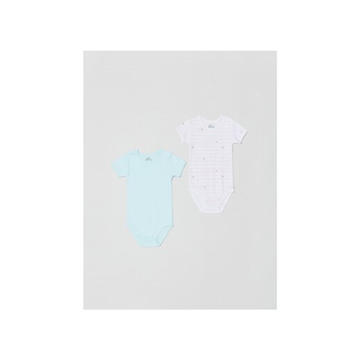 OVS Komplet 2 par body dziecięcych 1677993 Kolorowy Regular Fit ze sklepu MODIVO w kategorii Body niemowlęce - zdjęcie 168567188