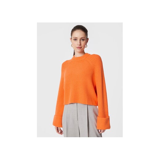 Edited Sweter Brittany EDT4463005000002 Pomarańczowy Regular Fit ze sklepu MODIVO w kategorii Swetry damskie - zdjęcie 168567497