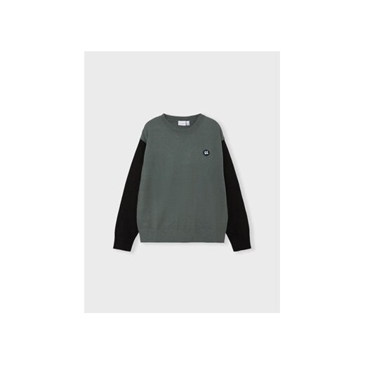 NAME IT Sweter 13206629 Zielony Regular Fit ze sklepu MODIVO w kategorii Swetry chłopięce - zdjęcie 168568106