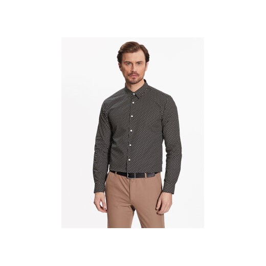 Boss Koszula 50488041 Beżowy Slim Fit ze sklepu MODIVO w kategorii Koszule męskie - zdjęcie 168568118