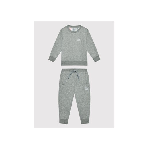 adidas Dres adicolor HE6910 Szary Regular Fit ze sklepu MODIVO w kategorii Dresy dla niemowlaka - zdjęcie 168568257