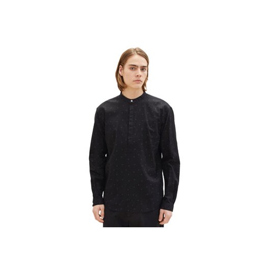 Tom Tailor Denim Koszula 1034921 Czarny Regular Fit ze sklepu MODIVO w kategorii Koszule męskie - zdjęcie 168568829