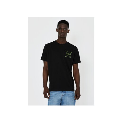 Richmond X T-Shirt Rached UMP24031TS Czarny Regular Fit ze sklepu MODIVO w kategorii T-shirty męskie - zdjęcie 168569369