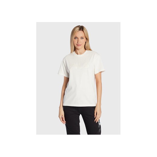 Fila T-Shirt Buek FAW0407 Biały Regular Fit ze sklepu MODIVO w kategorii Bluzki damskie - zdjęcie 168569509