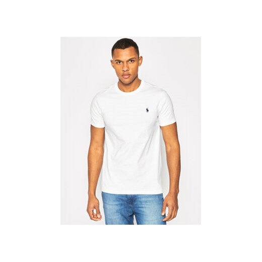 Polo Ralph Lauren T-Shirt 710680785 Biały Custom Slim Fit ze sklepu MODIVO w kategorii T-shirty męskie - zdjęcie 168569937