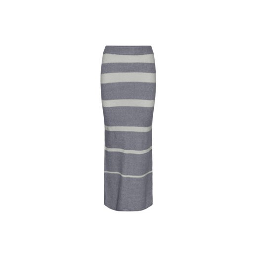 Pieces Spódnica ołówkowa 17143482 Szary Regular Fit Pieces XL okazja MODIVO