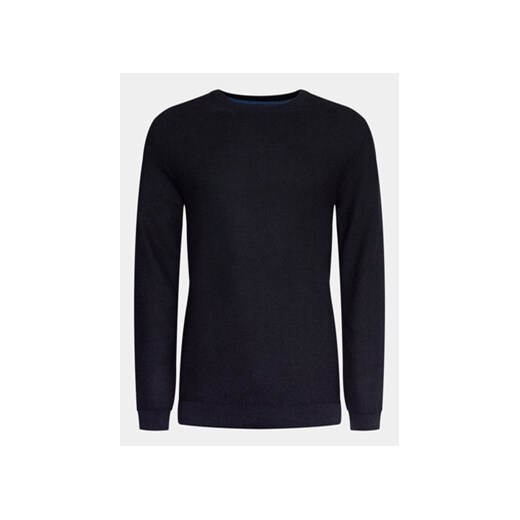 Pierre Cardin Sweter 50600/000/5040 Granatowy Regular Fit ze sklepu MODIVO w kategorii Swetry męskie - zdjęcie 168570825
