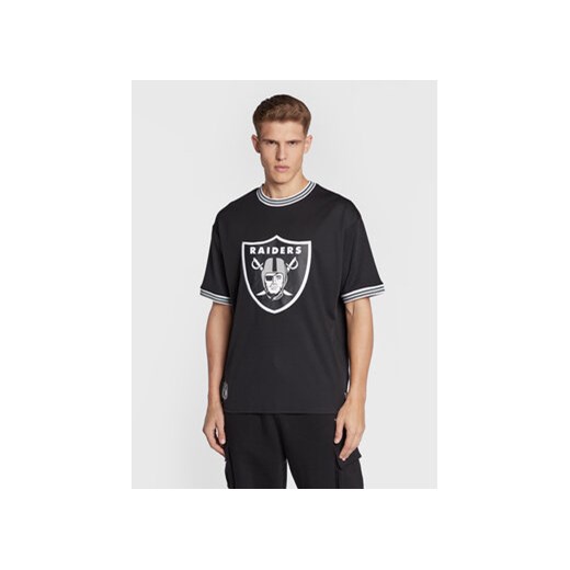 New Era T-Shirt Las Vegas Raiders 60284627 Czarny Oversize ze sklepu MODIVO w kategorii T-shirty męskie - zdjęcie 168570827