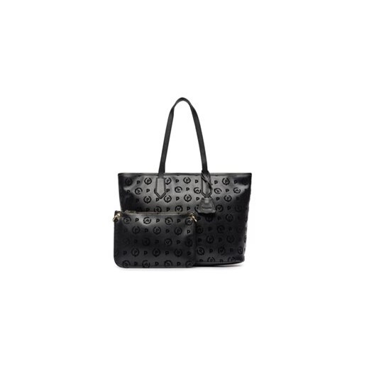 Pollini Torebka TE8427PP06Q2900A Czarny ze sklepu MODIVO w kategorii Torby Shopper bag - zdjęcie 168570935
