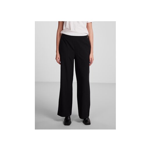 Pieces Spodnie materiałowe Bossy 17140744 Czarny Loose Fit ze sklepu MODIVO w kategorii Spodnie damskie - zdjęcie 168570996
