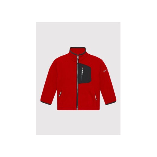 Columbia Polar Fast Trek™ 1887852 Czerwony Regular Fit ze sklepu MODIVO w kategorii Bluzy dziewczęce - zdjęcie 168571147