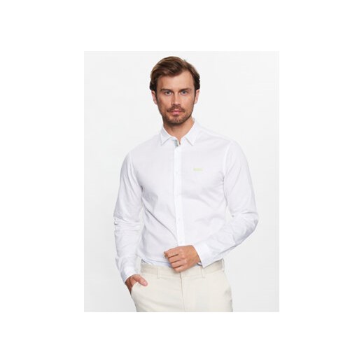 Boss Koszula Bink 50487527 Biały Regular Fit ze sklepu MODIVO w kategorii Koszule męskie - zdjęcie 168571299