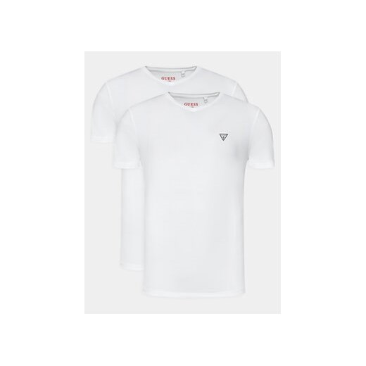 Guess Komplet 2 t-shirtów Caleb U97G03 KCD31 Biały Regular Fit ze sklepu MODIVO w kategorii T-shirty męskie - zdjęcie 168571718